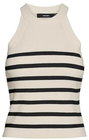 VERO MODA VMSABA Rib SL O-Neck TOP GA NOOS