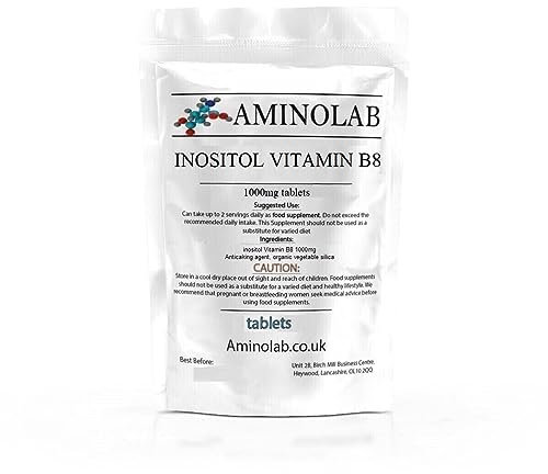Aminolab - Inositol Vitamin B8 1000mg 365 Tablets