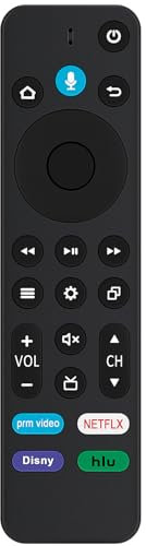 Allimity Replacement Voice Remote Compatible with Amazon TV Cube (3rd Gen) and Amazon TV (4-Series/Omni Series/Omni QLED Series/2-Series Smart TVs) with Prime Video/Netflix/Disney+/Hulu Buttons