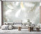 MIWEI Wallpaper Papier Peint Panoramique Plume Blanc Abstrait Papier Peint Nature Intissé Murale Chambre Salon -MIWEI Wallpaper-125-350cmx256cm