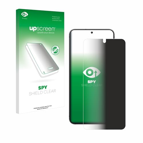 upscreen Blickschutzfolie für Samsung Galaxy S24 | Anti-Spy Displayschutz Made in Germany Privacy Screen Protector Sichtschutz Blaulichtfilter Klare Folie