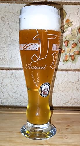 Rahm & AngiesStrickZauber verkauft: Weißbierglas/Weißbier/Weizenglas / 0,5 Liter/Franziskaner/Limitierte Edition/Effektglas/Bierglas, 02