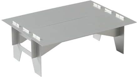 BAYORE Tragbarer Abnehmbarer Picknick Schreibtisch Outdoor Klapptische Camping Tische Kompakter Camping Schreibtisch Mehrzweck Klapptische Tragbarer Camping Tisch Für Picknick Leicht Zum Kochen