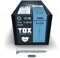 TOX Vis TIMBR TK 6,0 x 220 mm, zinguées bleues avec tête plate, TX30, vis pour un vissage facile et une capacité de charge élevée dans la construction en bois, 100pcs, 1x embout inclus, 1120804160220