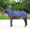 Horsenjoy Ausreitdecke York Lyra mit Halsteil (135) für Pferd, Sommer, Reitdecke, Blau, 135