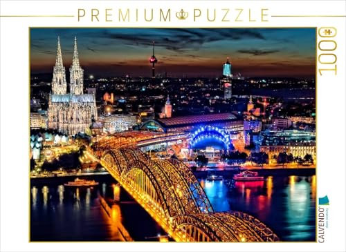 CALVENDO Puzzle UNESCO-Welterbe Kölner Dom | 1000 Teile Lege-Größe 64 x 48 cm Foto-Puzzle für glückliche Stunden