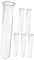 VOSAREA 6 Pièces Tubes À Essai en Verre pour Plantes Fleurs Transparent Vase Hydroponique Réutilisables Home Office Plante en Tube À Essai Décoration D'étagère Suspendue