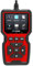 Exctool OBD2 Scanner Car OBD II Code Reader with Reset Auto Enhanced Full OBD Mode Check Engine Light Diagnostic Scan Tool for 2001+ Petrol & 2004+ Diesel Vehicles, Red