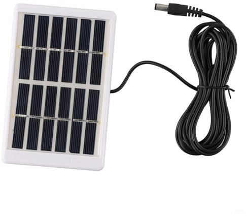 Panneau solaire portable 5 W 6 V avec installation facile pour l'alimentation en extérieur