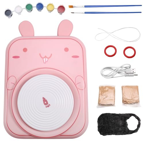 Mocturnity Set di tornio da vasaio per bambini dai 9 ai 12 : e arti , include argilla e strumenti.