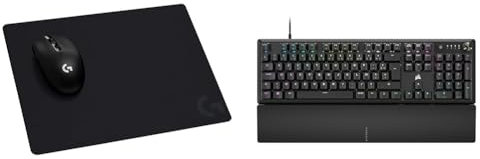 Logitech G440 Tapis de & Corsair K70 Core RGB Clavier de Jeu
