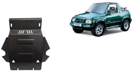 Scut Protection Metall-Motorschutz kompatibel mit Suzuki Vitara 2.0 (1988-1999)