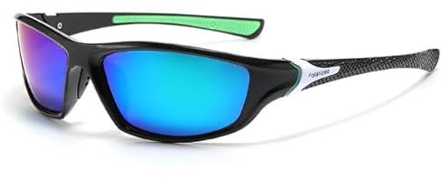 AYNKH Polarisierte Sonnenbrille für Radfahrer, Sportbrille für Männer und Frauen, Sportbrille für Radfahrer, UV-Schutz 400, Radfahren, Angeln, Fahren, 3 Stück