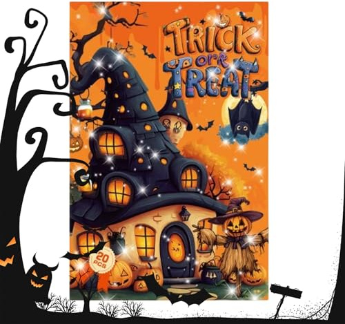 Yulokdwi Halloween Scrapbook Sticker | Gruselig-Süße Kürbis Laptop Aufkleber | 20 Blatt Abziehbilder Halloween Partygeschenke für Journaling Grußkarten Scrapbooking Füller für