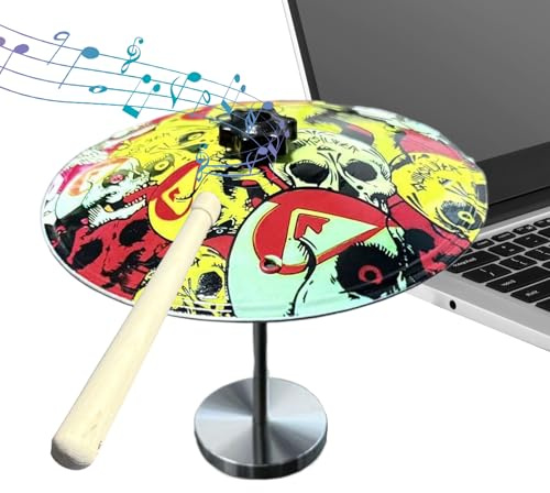 Mini Trommel - Mini Percussion Drum Drum Fun Relax Gadget | Spannendes Musikzubehör für Teenager, Männer, Frauen, Studenten, Wohnzimmer, Schlafzimmer, Büro, Wohnheim, Wohnung.