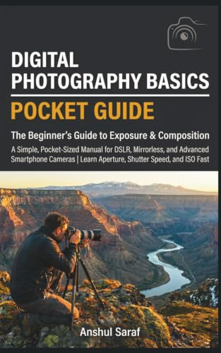 Digital Photography Basics : The Beginner's Guide to Exposure & Composition (Pocket Guide): A Simple, Pocket-Sized Manual for DSLR and Mirrorless ... The Ultimate Pocket Guide for Beginners)