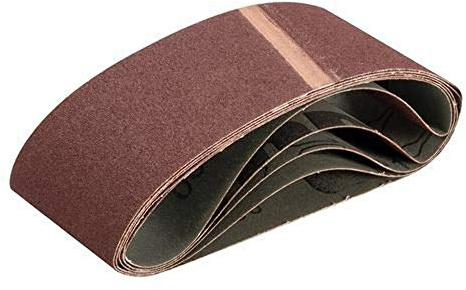 Silverline 999089 Sanding Belt 75 x 457mm 5pk 100 Grit