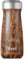 S'well Bouteille d'eau de voyage en acier inoxydable – 470 ml – Bois de teck – Triple couche isotherme sous vide – Garde le café, le thé et les boissons froides pendant 24 heures et chaudes pendant 12