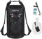 Piscifun Wasserdicht Dry Bag Rucksack Schwimm Dry Rucksack für Wassersport - Angeln Segeln Kajak Surfen Rafting Camping Geschenke für Männer und Frauen, die frei wasserdichte Schutztasche Schwarz 10L