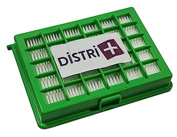 Distri+ - Filtre Hepa pour Aspirateur Compatible Moulinex, Rowenta Compacteo, Accessimo, City Space, Compacteo Ergo, Compacteo