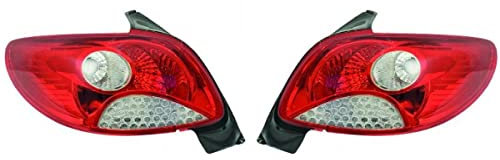 DM Autoteile 400805 Depo/TYC Rückleuchte SET kompatibel für 206+ (2L/2M ab 09-12