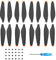 Mini 3 Pro Propeller, 16 Pcs DJI Mini 3 Pro Propeller Ersatzklingen, DJI Mini 3 Pro Drohne Zubehör, Ersatzpropeller, geringes Gewicht, geräuscharm, stabiles Flugdrohnenzubehör