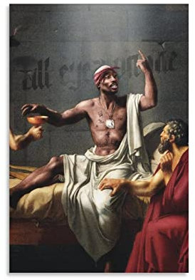 Vida Cotidiana De Sokrates Poster Vida Cotidiana De Sokrates Leinwandkunst Poster Bild Modern Office Familie Schlafzimmer Dekorative Poster Geschenk Wanddekoration Gemälde Poster 50 x 75 cm