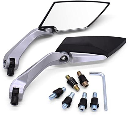 Motorradspiegel Seitenspiegel Rückspiegel Konvexer Spiegel Für YAMAHA WR 250X 250R 450F TTR 125 250 600 TTR250