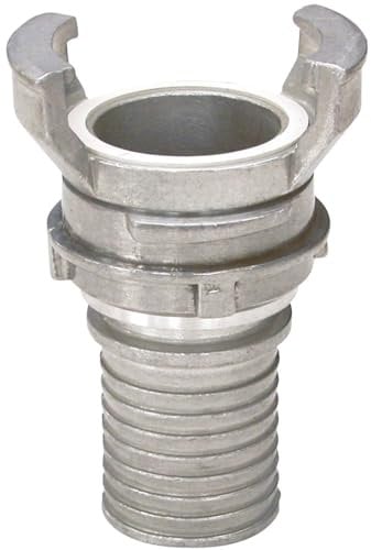 Raccord symétrique alu DN50,cannelé Ø50