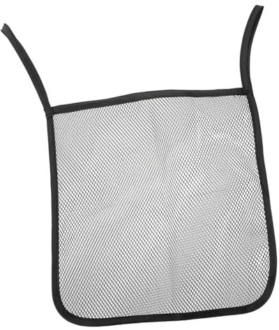 HOMSFOU Trolley-Aufbewahrungstasche Babytaschen für Kinderwagen Aufbewahrungstasche für Babyflaschen Wickeltasche atmungsaktive Windeltasche Aufbewahrungsbehälter für Windeln hängend Netz