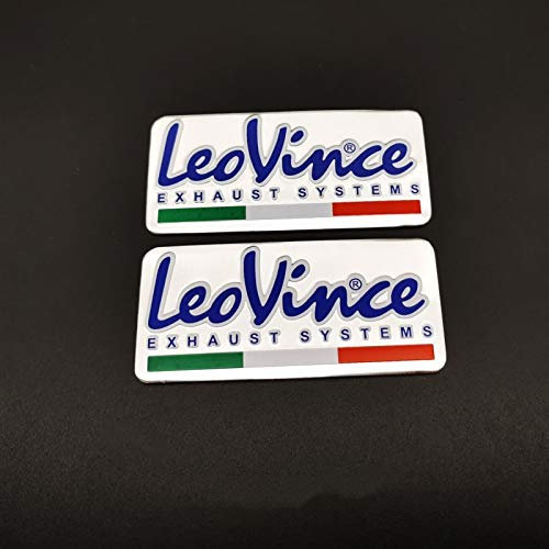 2pcs/ Los Aluminium -Motorrad -Auspuffrohre Rohr Aufkleber Aufkleber Coole Persönlichkeitsknorpion for Leovince (Color : Dark Grey)