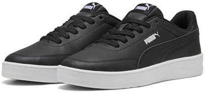 PUMA Court Classic Clean, Scarpe da Ginnastica Unisex-Adulto, Black Black White, 38 EU