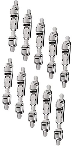 DEKLONPER 10 StüCke Angeln Rollen Halter Angeln Rollen Sitz Angeln Rollen Halter Deck Angeln Rad Rod Clip Halter Angeln GeräT