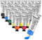 Paul Rubens Lot de 20 tubes de peinture à l'huile B de 50 ml pour artistes, pigments riches et texture crémeuse, excellente durabilité et couverture, convient pour les artistes et les débutants