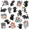 Xanewza 18 Stück Patches zum Aufbügeln Katze, Bestickte Aufnäher Bügel Patches, Katze Patch Kit Kinder Flicken zum Aufbügeln Aufnäher zum Aufnähen Applikation für T-Shirt Jeans Jacken Rucksäcke Hüte