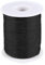 PATIKIL 2mm x 100feet Nylon String for Bracelets Braided Nylon Cord Nylon Thread for Wind Chime Beading Necklaces Blinds DIY Craft Jewelry Making, Black