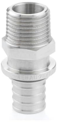 Rehau Übergang mit AG, 32 x 2,9 mm - R 1