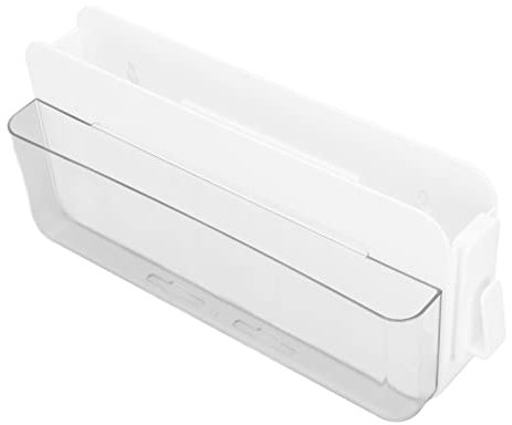 Marhynchus Wall Mount Remote Control Halter Transparent Abnehmbarer Fernseher Fernbedienungsbox für Wohnzimmerbadezimmer Büro, PP, PS, 10,0 X 4,7 X 2,6 Zoll