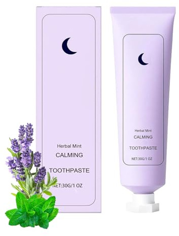 Mint Lavender Zahnpasta mit 3in1 Schutz für Starke Zähne und Gesundes Zahnfleisch, mit Ätherischem Lavendel- und Pfefferminzöl, Natürliche Zahncreme für Frischen Atem (1)
