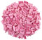 Q-Bricks Box 300Stck. Unicolor Bausteine in 5 Standardformaten: 2X4, 1X4, 2X2, 1X2 e 1X1 Noppen, Hellrosa 970
