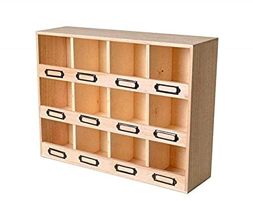 Artemio Spindschrank 41,5x11,5x31,5cm, Holz, beige, 5 x 11, 5 x 31, 5 cm