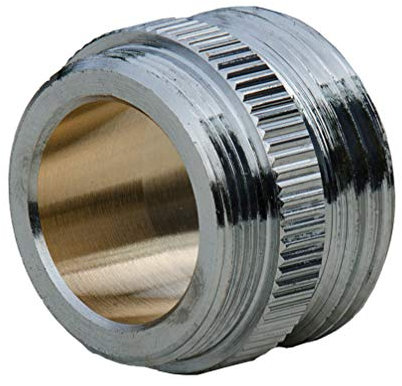 Perlator Gewindeadapter zum Anschluss an den Wasserhahn zur Heizung befüllen M24x1 und 3/4 AG (ca.26.5mm)
