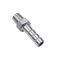 Raccords de tuyaux d'arrosage en acier inoxydable SS304 et à filetage BSP mâle pour de nombreux tuyaux différents 1/8-1/2, argent