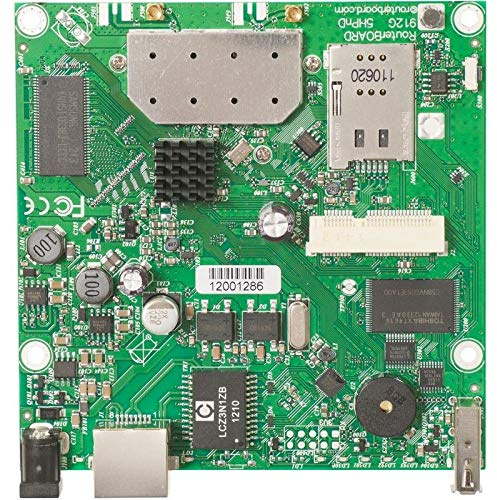 MIKROTIK RB912UAG-5HPnD Maršrutizatorius WiFi 5GHz 1x RJ45 1000Mb/s 1x miniPCIe