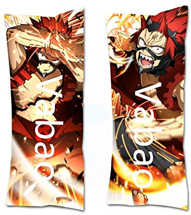Japanischer Anime Hugging Body Dakimakura Kissenbezug 40 cm x 105 cm (39,37 Zoll x 15,75 Zoll) (Eijiro Kirishima-II)