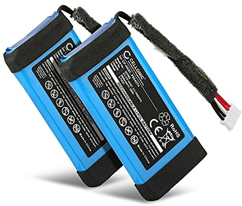 CELLONIC, Speaker battery compatible with Harman Kardon Onyx Mini (3000mAh, 3.7V) 2x Ersatzakku CP-HK07, P954374