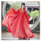 TIYRUS Hanfu Robe traditionnelle chinoise rose pour femme Costume de fée de danse Costume grande taille Cosplay Vêtements de princesse féminine (couleur : rouge, taille : L)