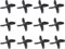 AVIALOGIC 20PCS Ersatzpropeller für M2C Drohne