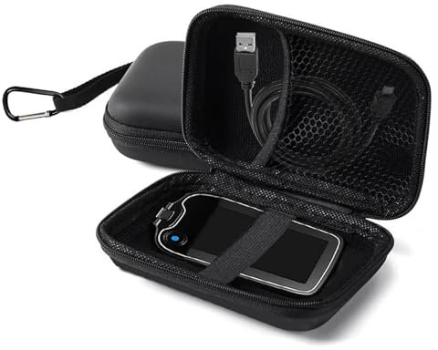 Hard Shell Protective Case for Freestyle Libre 3 2 / Libre Reader Device, for Tandem TSlim X2 Pump, for Dexcom G6 Receiver Shockproof Diabetic Storage Carrying Bag Pouch with Clip and Hand Strap