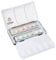 Schmincke – HORADAM® AQUARELL Farbkasten kompakter Metallkasten mit 12 feinsten Aquarellfarben, 74654097, Malset, Basic colours Set Cesc Farré, 10 x 1/2 Näpfchen, 1 x 1/1 Näpfchen